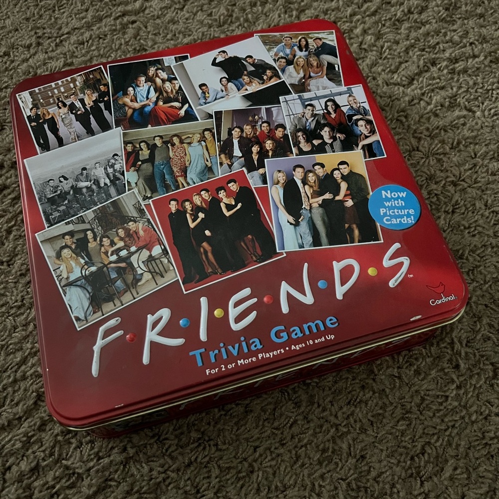 Vintage FRIENDS Tv Series Trivia game